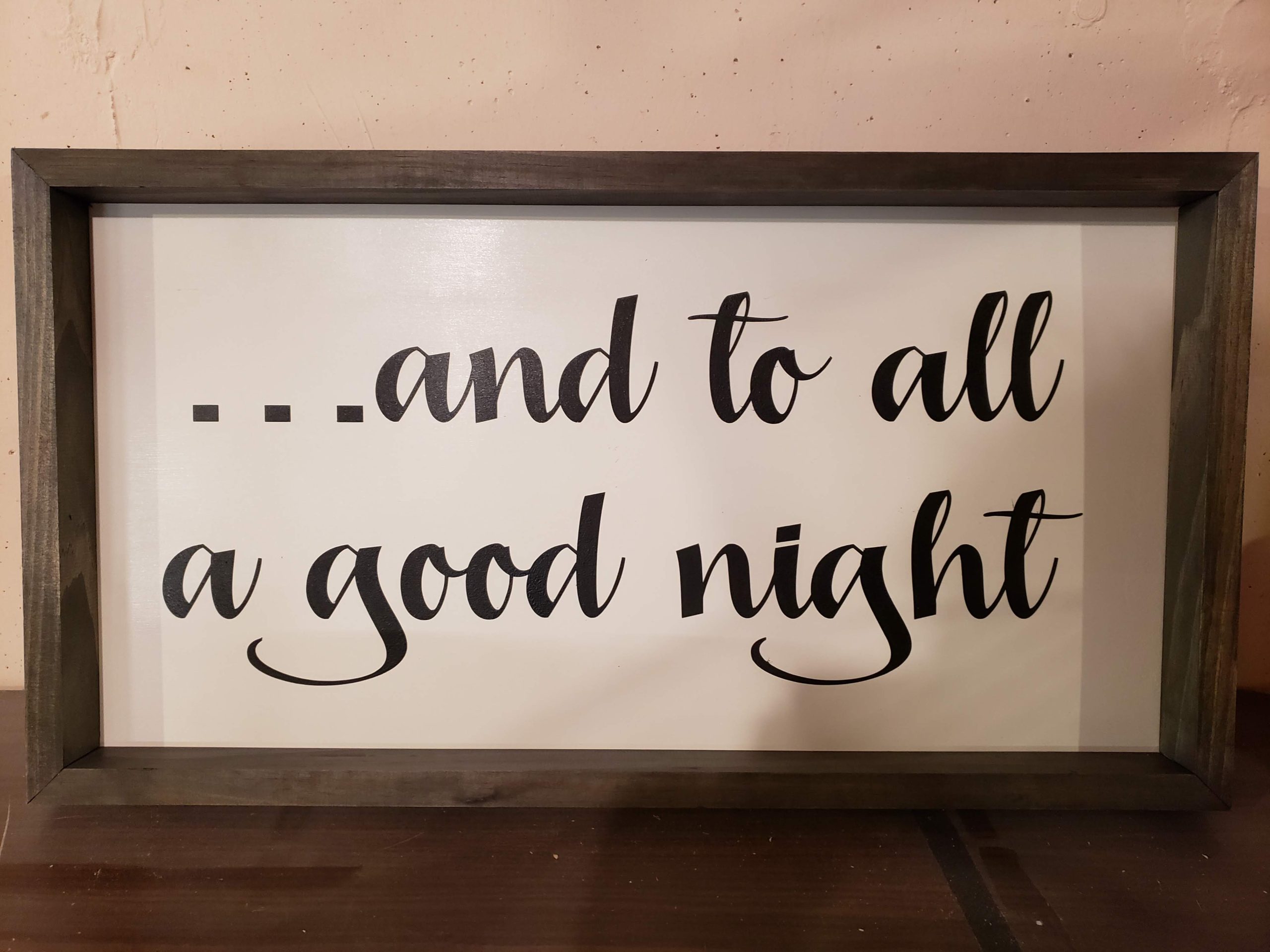 SIGNS and to all a good night ARBSigns